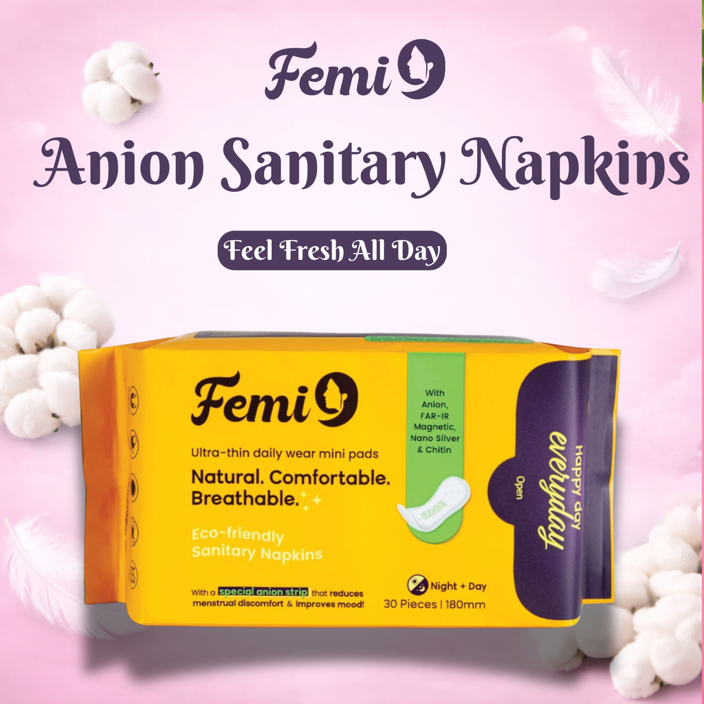 Femi9 Anion Pantyliner| 180mm| 30 pads